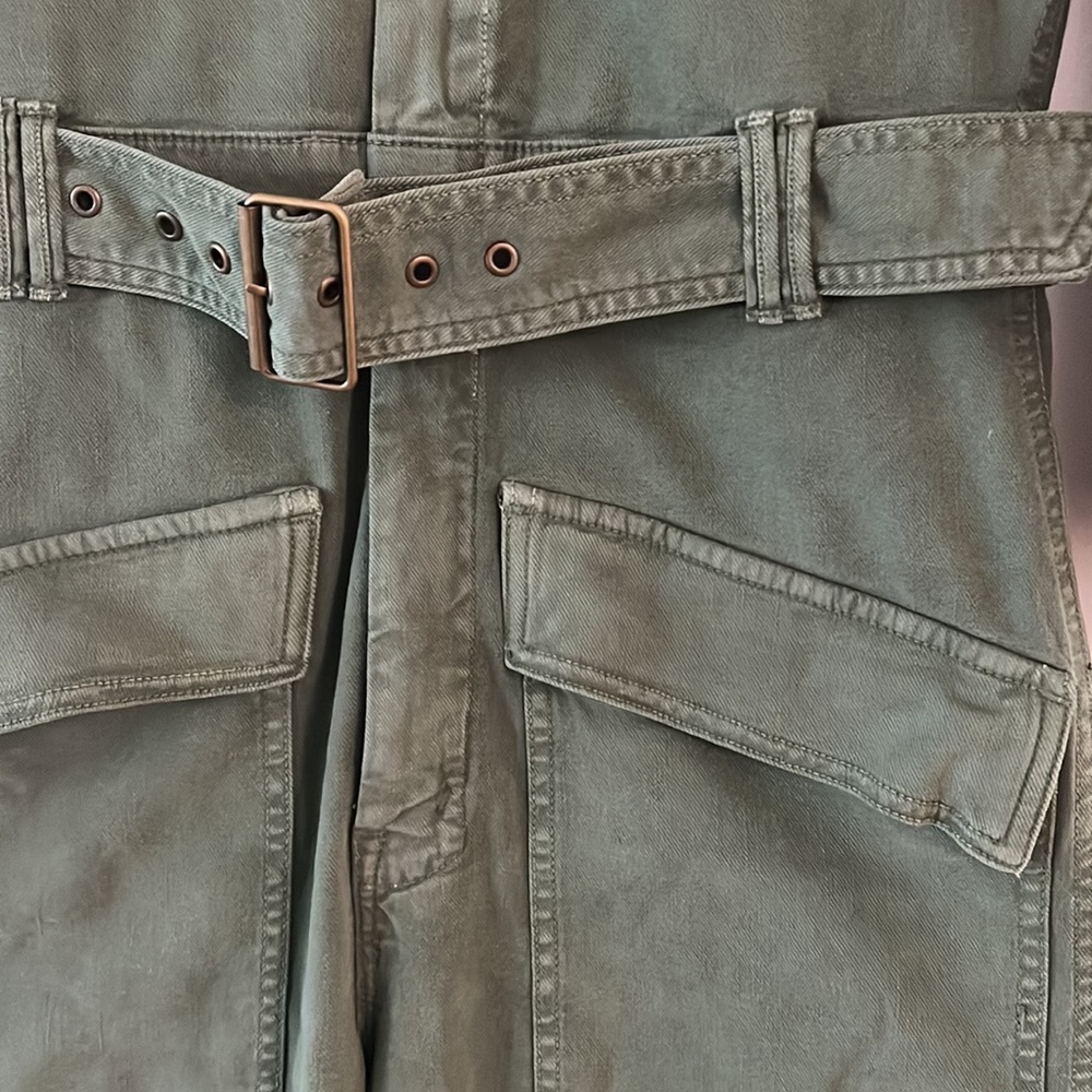 NWOT Mother Denim Long Sleeve Utility Jumper - Picture 9 of 9